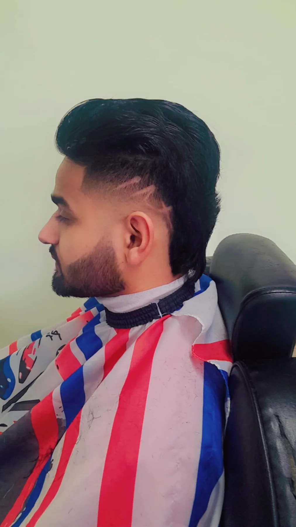 Hot towel shave