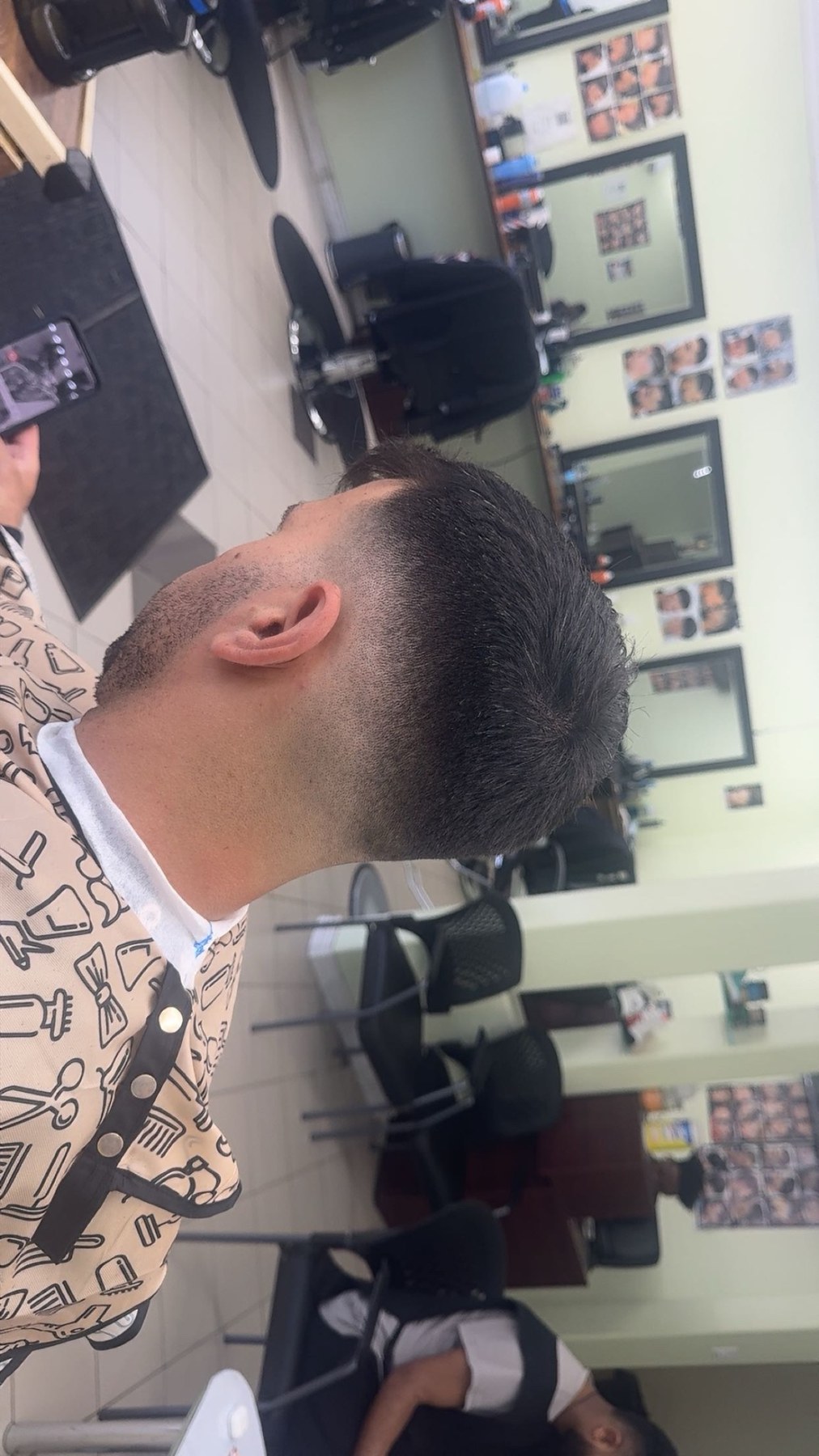 Recent haircut from WMH Barbershop