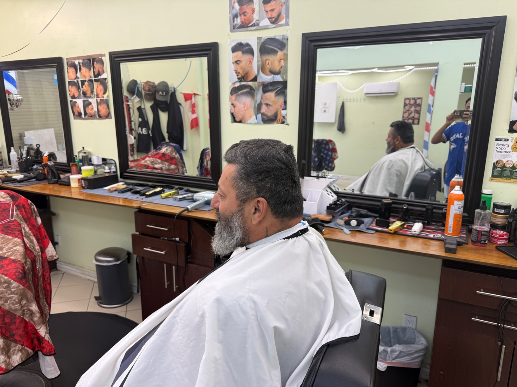 Recent haircut from WMH Barbershop