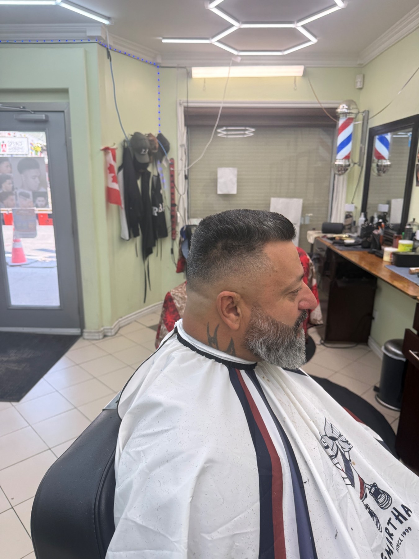 Recent haircut from WMH Barbershop