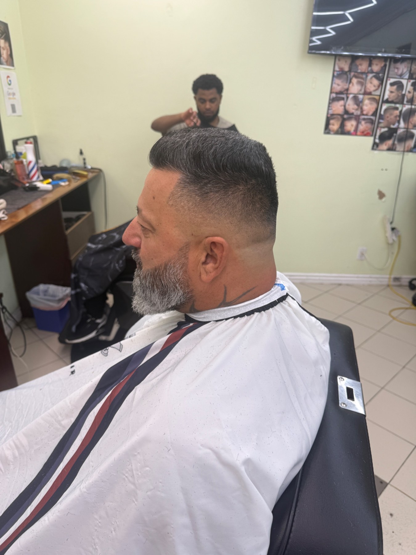 Recent haircut from WMH Barbershop