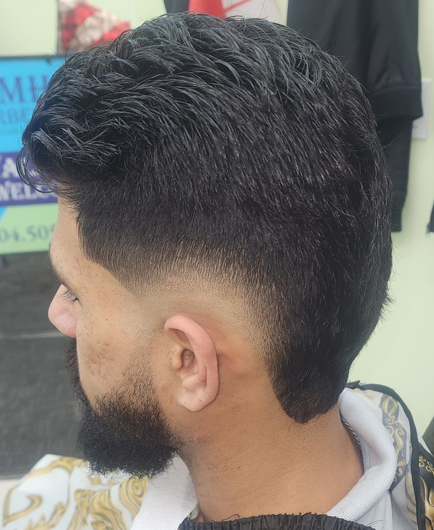 Recent haircut from WMH Barbershop