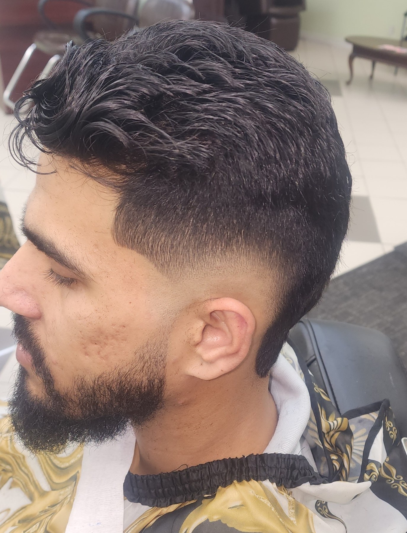 Recent haircut from WMH Barbershop